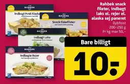 Løvbjerg Rahbek snack fileter tilbud