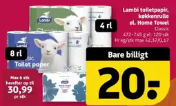 Løvbjerg Lambi toilet paper tilbud