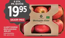 MENY Aarstiderne økologiske æbler tilbud