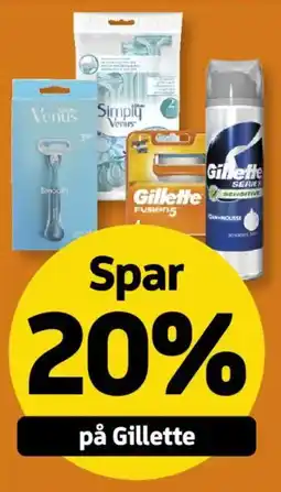 Løvbjerg Gillette tilbud
