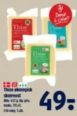 Coop 365 Thise økologisk skæreost tilbud