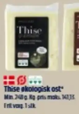 Coop 365 Thise økologisk ost tilbud