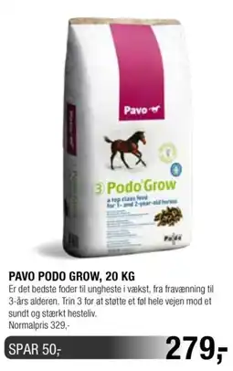Land & Fritid Pavo Podo Grow tilbud