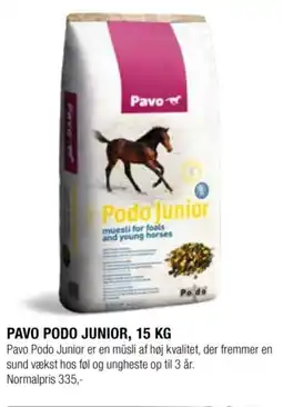 Land & Fritid Pavo Podo Junior tilbud