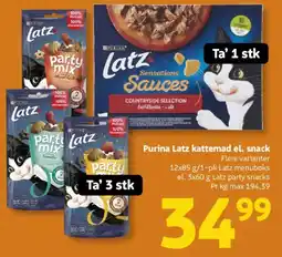 Løvbjerg Purina Latz kattemad tilbud
