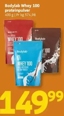 Løvbjerg Bodylab Whey 100 proteinpulver tilbud