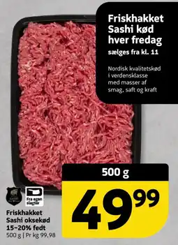 Løvbjerg Sashi friskhakket oksekød tilbud