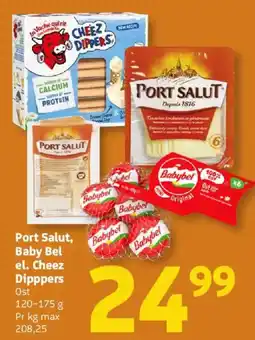 Løvbjerg Port Salut Baby Bel Cheez Dippers tilbud