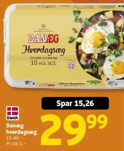 Løvbjerg Danæg hverdagsæg tilbud