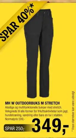 Land & Fritid MH W OUTDOORBUKS M STRETCH tilbud
