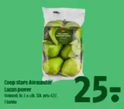 Coop 365 Lucas pærer tilbud