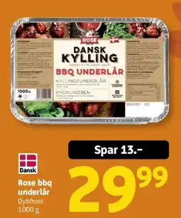 Løvbjerg Rose bbq underlår tilbud