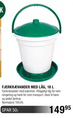 Land & Fritid Fjerkrævander med låg tilbud