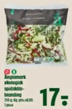 Coop 365 Angiamark økologisk spidskølsblanding tilbud