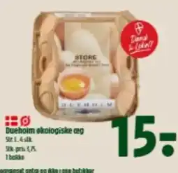 Coop 365 Dueholm økologiske æg tilbud