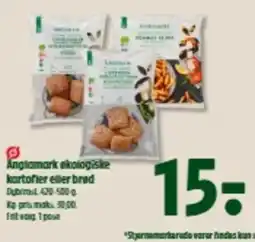 Coop 365 Angiamark ekologiske kartofler eller brød tilbud