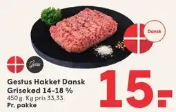 SPAR Gestus Hakket Grisekød tilbud