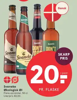 SPAR Svanekøl Økologisk Øl tilbud