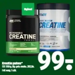 Coop 365 Optimum Nutrition Micronized Creatine tilbud