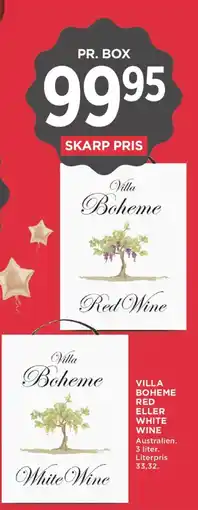 MENY Villa Boheme Red Wine tilbud