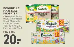 MENY Bonduelle majs eller kikærter tilbud