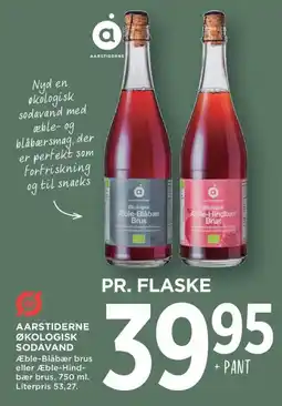 MENY Aarstiderne økologisk sodavand tilbud