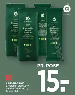MENY Aarstiderne økologisk pasta tilbud