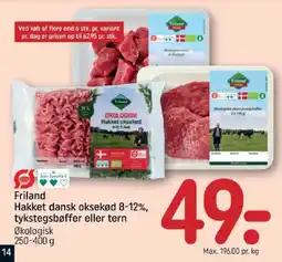 REMA 1000 Friland Hakket oksekød tilbud