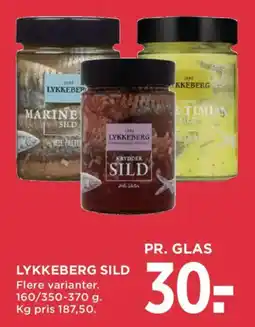 MENY Lykkeberg sild tilbud