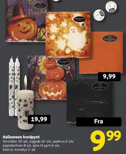 Løvbjerg Asp-Holmblad Halloween bordpynt tilbud