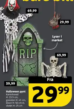 Løvbjerg Halloween pynt tilbud