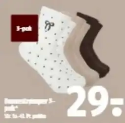 Coop 365 Domestriømper 3-pak tilbud