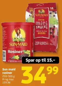 Løvbjerg Sun maid rosiner tilbud