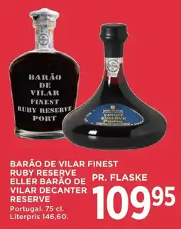 MENY Barão de Vilar Finest Ruby Reserve tilbud