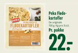 Min Købmand Peka flødekartofler tilbud