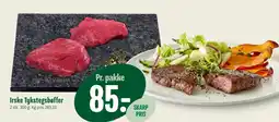 Min Købmand Irske Tykstegsbøffer tilbud