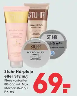 SPAR Stuhr Hårpleje eller Styling tilbud
