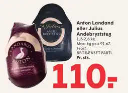 SPAR Anton Julius Andebryststeg tilbud