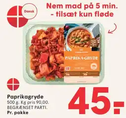 SPAR Danish Crown Paprikagryde tilbud