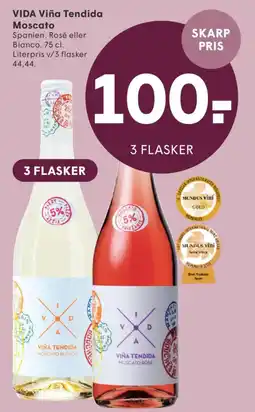 SPAR Vida Viña Tendida Moscato tilbud