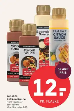 SPAR Jensens Køkken Sauce tilbud