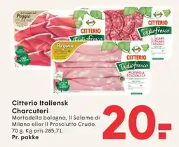 SPAR Citterio Italiensk Charcuteri tilbud