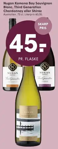 SPAR Nugan Kamona Bay Sauvignon Blanc tilbud