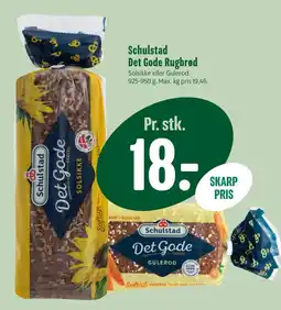 Min Købmand Schulstad Det Gode Rugbrød tilbud