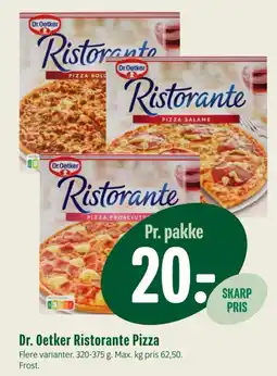 Min Købmand Dr. Oetker Ristorante Pizza tilbud