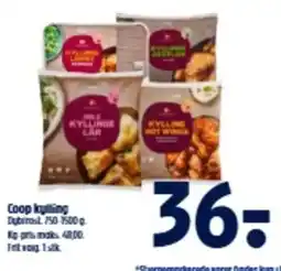 Coop 365 Coop kylling tilbud