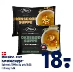 Coop 365 Mou oksekød- eller hønsekødssuppe tilbud