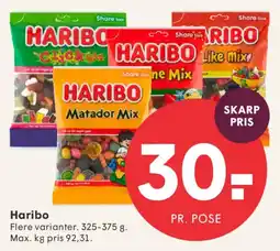 SPAR Haribo Matador Mix tilbud