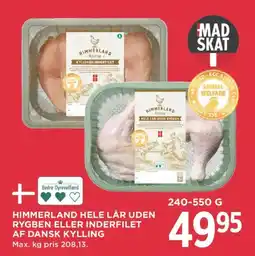 MENY Himmerland hele lår uden rygben eller inderfilet tilbud