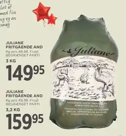 MENY Juliane fritgående and tilbud